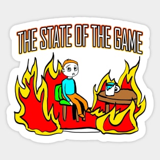 The State Of The Game Sticker